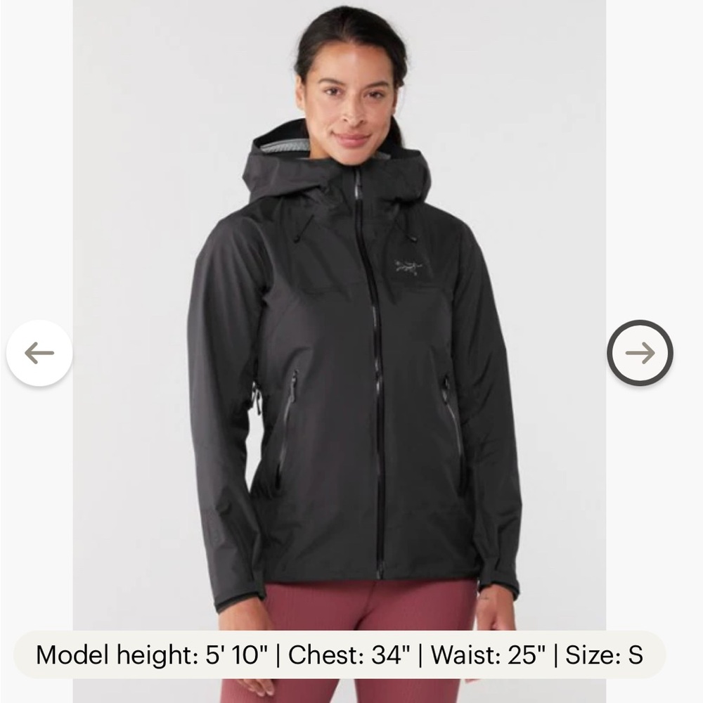 Arc'teryx GORE-TEX Women's Black Jacket - Picture 8 of 10